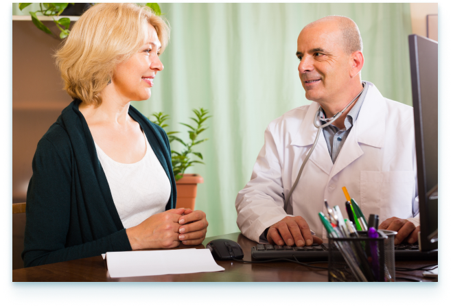 קבלת מידע על סרטן השד - תמונה עיצובית