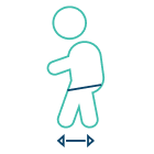 התינוק יכול לעמוד עצמאית, בלי תמיכה